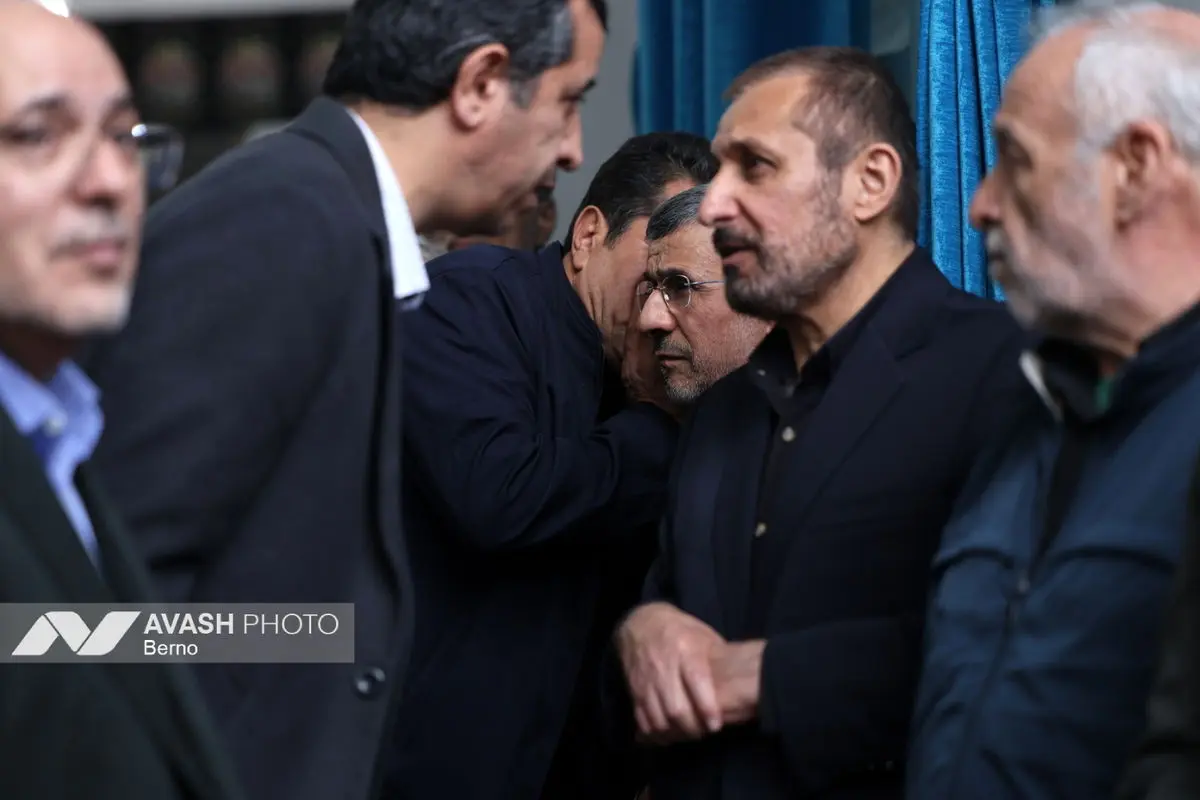 مراسم یادبود زرین احمدی‌نژاد در مسجد جامع نارمک