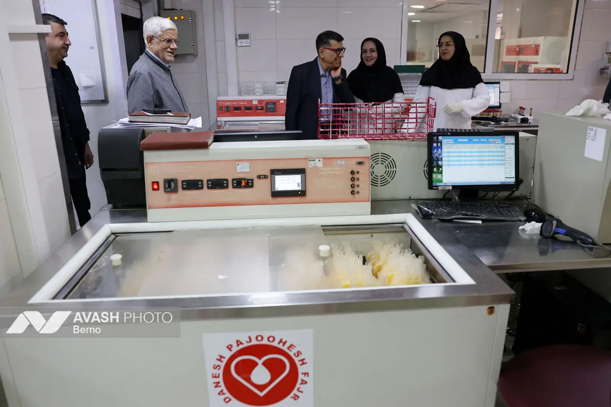 بازدید معاون اول رییس جمهور از سازمان انتقال خون
