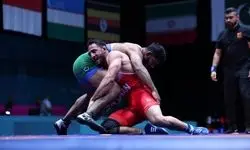 آذرپیرا با ضربه فنی محمد گلزار به نیمه نهایی رسید