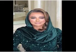 نفیسه روشن در مجلسی‌ترین حالت ممکن در شب یلدا+ویدیو