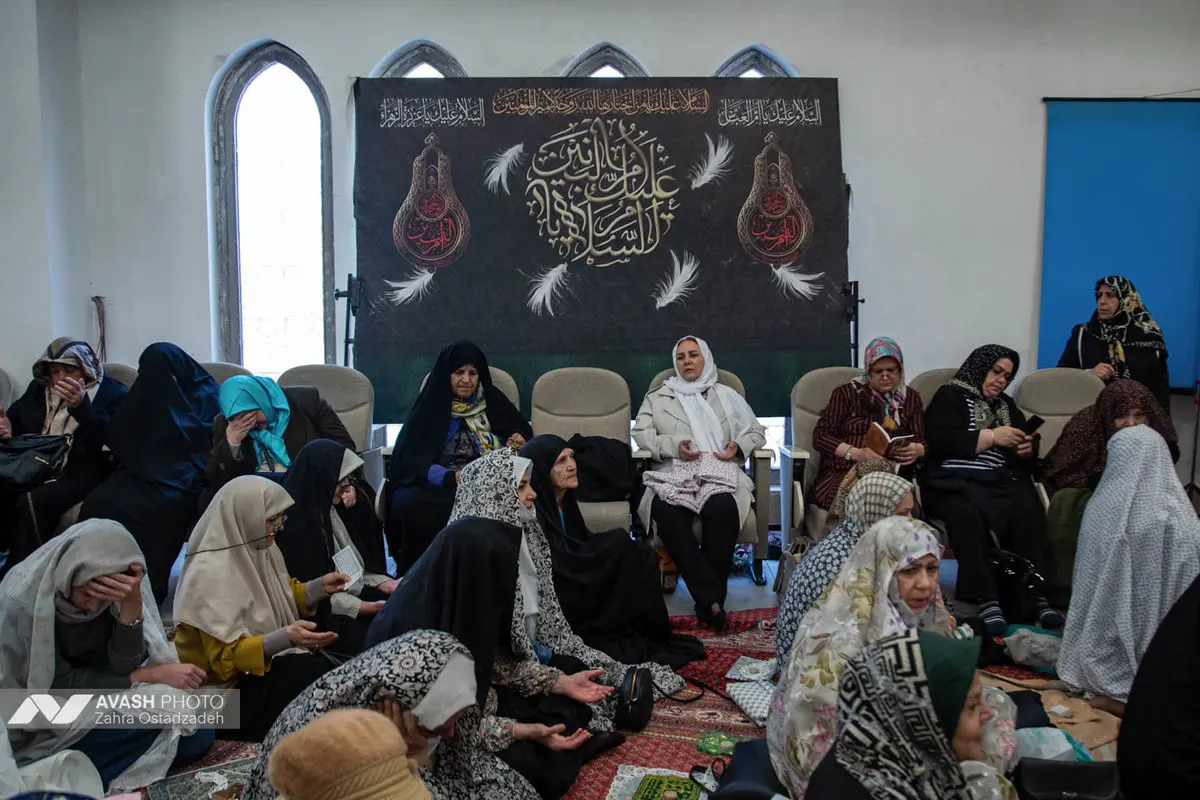 نماز عید فطر در مسجد جامع همت تجریش