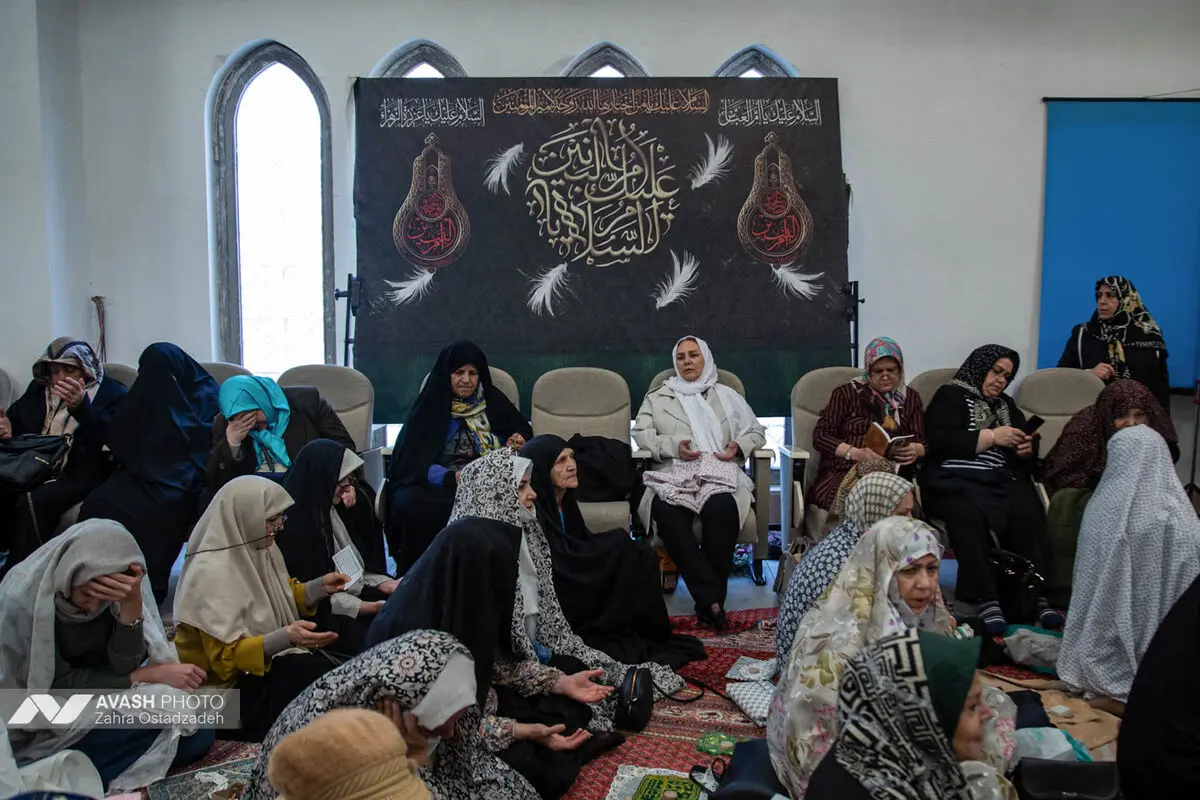 نماز عید فطر در مسجد جامع همت تجریش