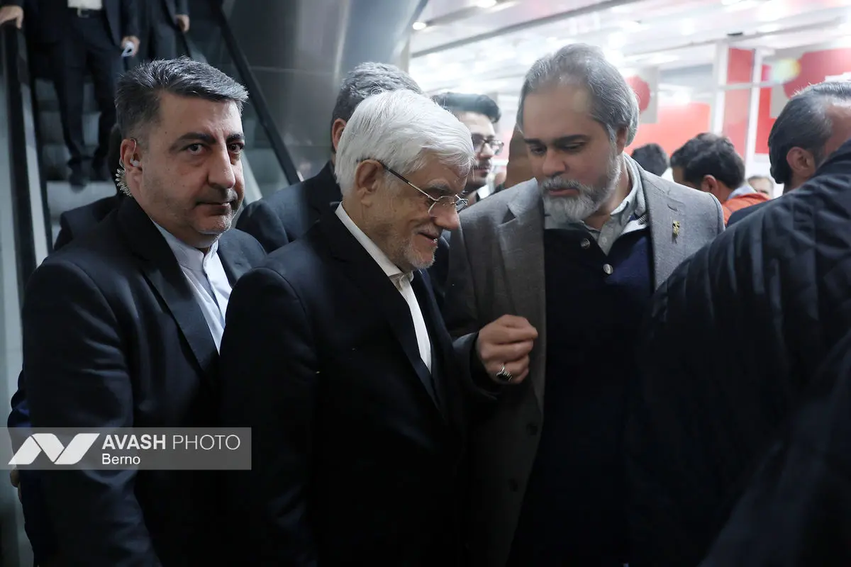 حضور محمدرضا عارف، معاون اول رئیس جمهور در پردیس سینمایی ملت