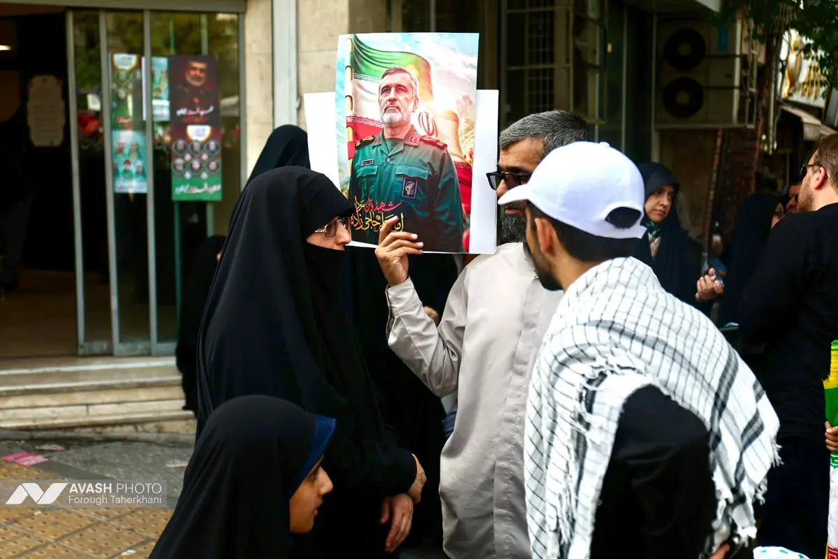 مراسم تشييع پيکر مطهر تعدادي از سرداران و فرماندهان، دانشمندان هسته‌اي
