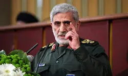 سردار قاآنی وارد بغداد شد