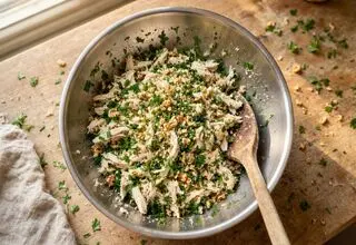  طرز تهیه سالاد مرغ و گردو ارمنی 