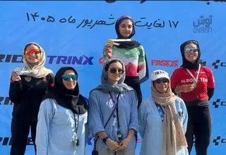 رکوردشکنی در پیست؛ مائده نظری یک کیلومتر را به نام خود سند زد