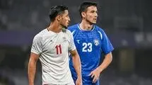 تیم ملی ایران دوم مهرماه با ازبکستان بازی می کند