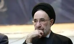 اقامه نماز بر پیکر ابوالقاسم قاسم زاده توسط سیدمحمد خاتمی + ببینید 