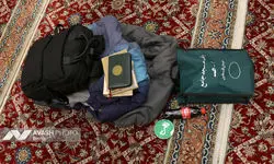 مراسم روز پایانی اعتکاف در مسجد امام صادق (ع)