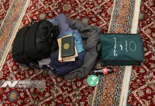 مراسم روز پایانی اعتکاف در مسجد امام صادق (ع)