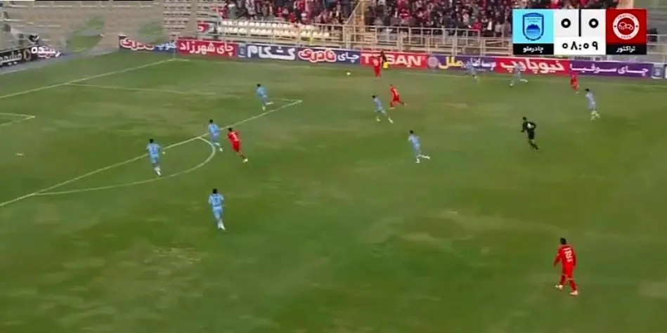 خلاصه بازی تراکتور 3-1 چادرملو (لیگ برتر ایران - 05-1404)