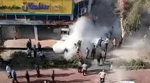 ماجرای خودسوزی یک دانشجو در درگیری با ماموران شهرداری/به پسرم گفتند خودت را بسوزان ببینیم چطور می‌سوزی!