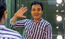 عمو پورنگ به عیادت بچه‌های مجروح رفت 