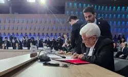 عارف سند همکاری‌های شانگهای را امضا کرد