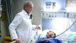 پزشکیان در میدان جنگ