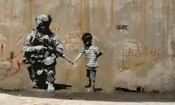 هنر علیه جنگ: بنکسی و سیاست دیوارها
