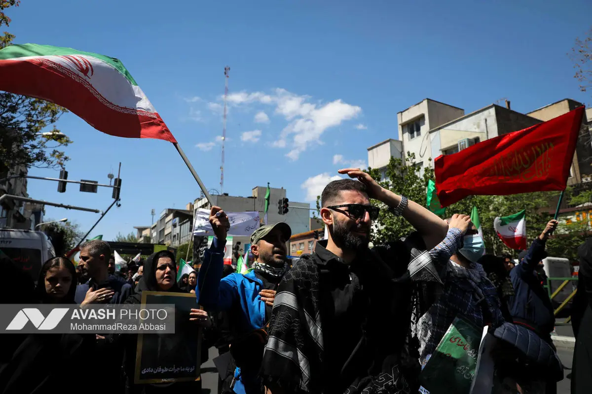 مراسم اربعین رهبر شهید انقلاب در تهران