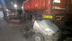 دستوار: راننده ۱۸ ساله سواری پراید در تصادف با تریلر جان باخت