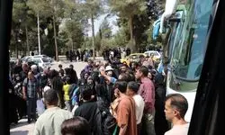 واژگونی ون زائران ایرانی در جاده نجف – مهران با ۱۰ مصدوم