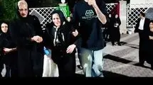 تشییع پیکر امید جهان در بم + فیلم