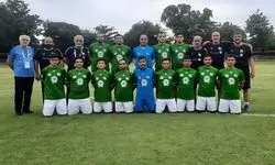 صعود تیم ملی فوتبال هفت نفره به نیمه نهایی