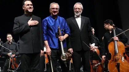 شبی برای وطن: اجرای ارکستر ملی در تالار وحدت