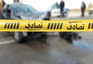 تلاش بی‌وقفه اورژانس در صحنه‌ای مرگبار حادثه سنندج – کامیاران