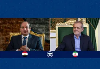 پزشکیان با رئیس جمهور مصر گفتگو کرد