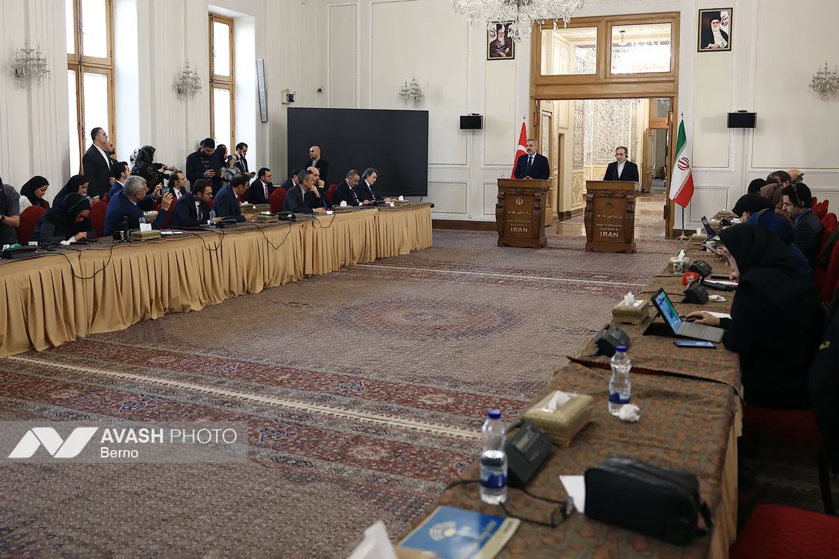 دیدار وزرای امور خارجه ایران و ترکیه