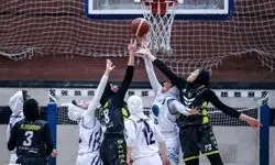 برد صدرنشینان لیگ برتر بسکتبال زنان در هفته یازدهم