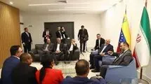 دیدار رئیس مجلس و وزیر خارجه ونزوئلا