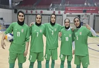 تمرین شاداب ملی‌پوشان فوتسال زنان ایران در آستانه جام ملت‌های آسیا