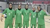 تمرین شاداب ملی‌پوشان فوتسال زنان ایران در آستانه جام ملت‌های آسیا