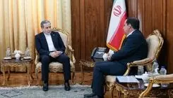 استاندار ایلام با عراقچی دیدار کرد