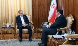 استاندار ایلام با عراقچی دیدار کرد