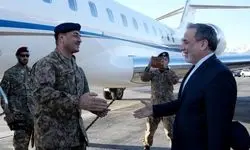 فرمانده ارتش پاکستان با استقبال عراقچی وارد تهران شد + عکس 