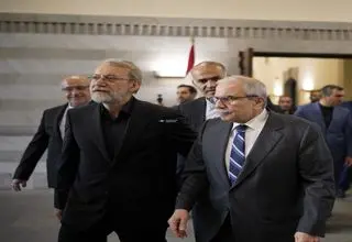 لاریجانی با نخست وزیر لبنان دیدار کرد