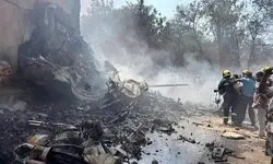 تصاویر دلخراش لحظات سقوط یک هواپیما با 242سرنشین