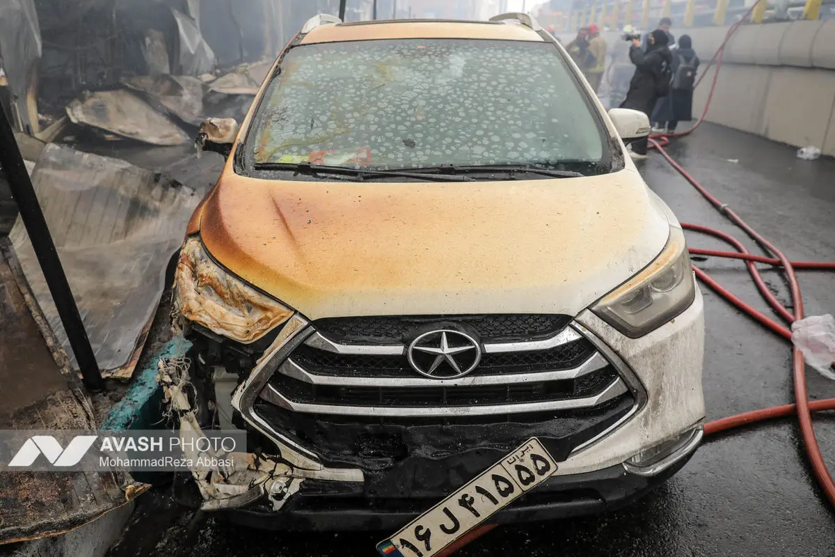 آتش‌سوزی بازار بزرگ جنت‌ - تهران