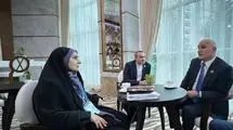 بررسی و ارزیابی پروژه‌های مشترک در دیدار وزیر راه با معاون نخست‌وزیر آذربایجان