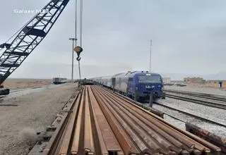 آغاز بهسازی خطوط ریلی در محدوده راه آهن شمالشرق۱