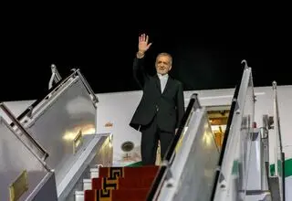 پزشکیان دوحه را به مقصد تهران ترک کرد