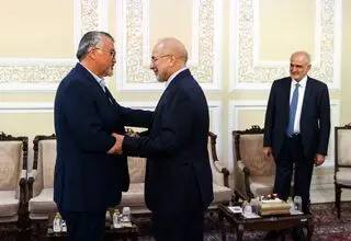 دیدار قالیباف با معاون سیاسی رئیس مجلس لبنان 