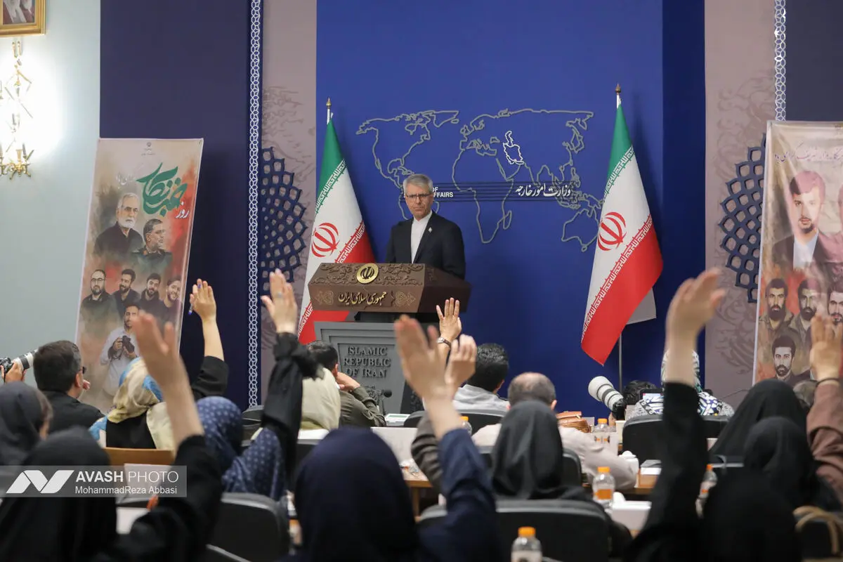 نشست خبری سخنگوی وزارت خارجه