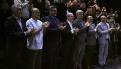 مشاور عالی وزیر و سرپرست معاونت امور هنری به تماشای نمایش «کازابلانکا» نشست