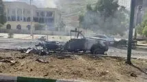حمله هوایی مستقیم رژیم صهیونیستی ـ آمریکایی به آمبولانس هلال‌احمر در لار حین امدادرسانی + عکس 