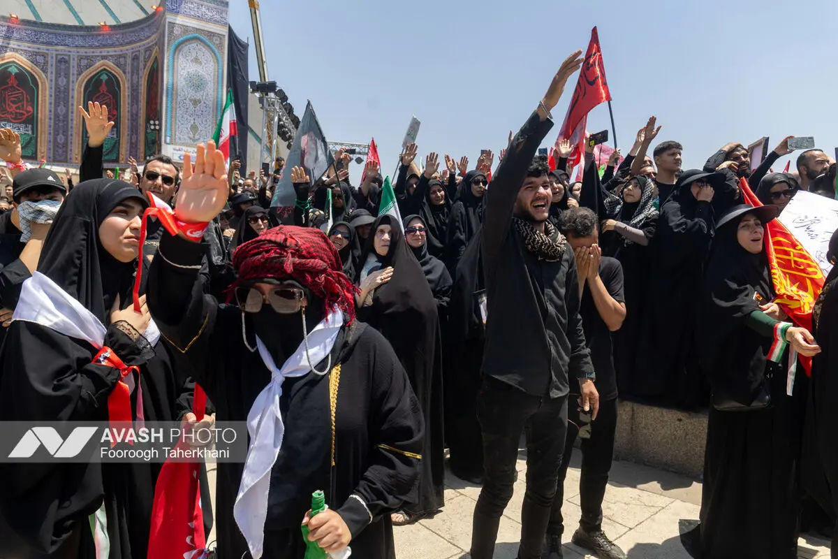 مراسم تشییع پیکر مطهر رهبر شهید انقلاب در تهران - ۴
