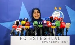 غیبت عجیب سخنگوی استقلال