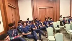 آنالیز امارات در جلسه عبدی با بازیکنان تیم فوتبال امید